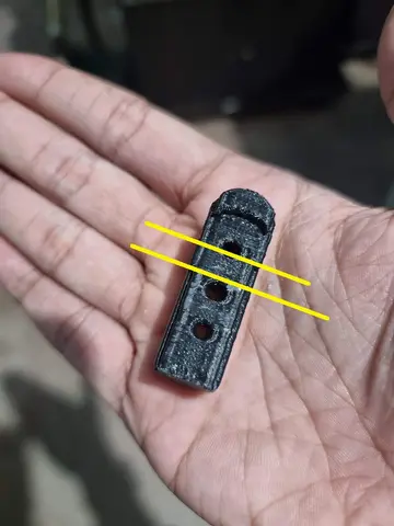 3d printed 1911 single stack base pad for Wilson (RS)