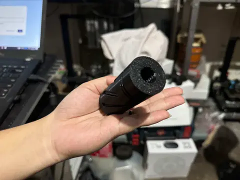 3d printed 3 inch Gel Blasters Hop TOY with threads for tracers