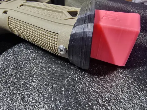 3d printed AAP01 AAP-01 MagSwell for SoftAir Action Army TOY ONLY!