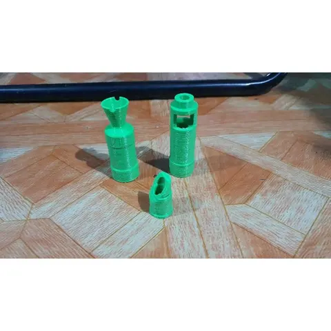 3d printed AK barrel covers for softair or Gel BLaster