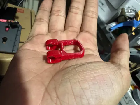 3d printed Beyblade X pull tab for string launcher