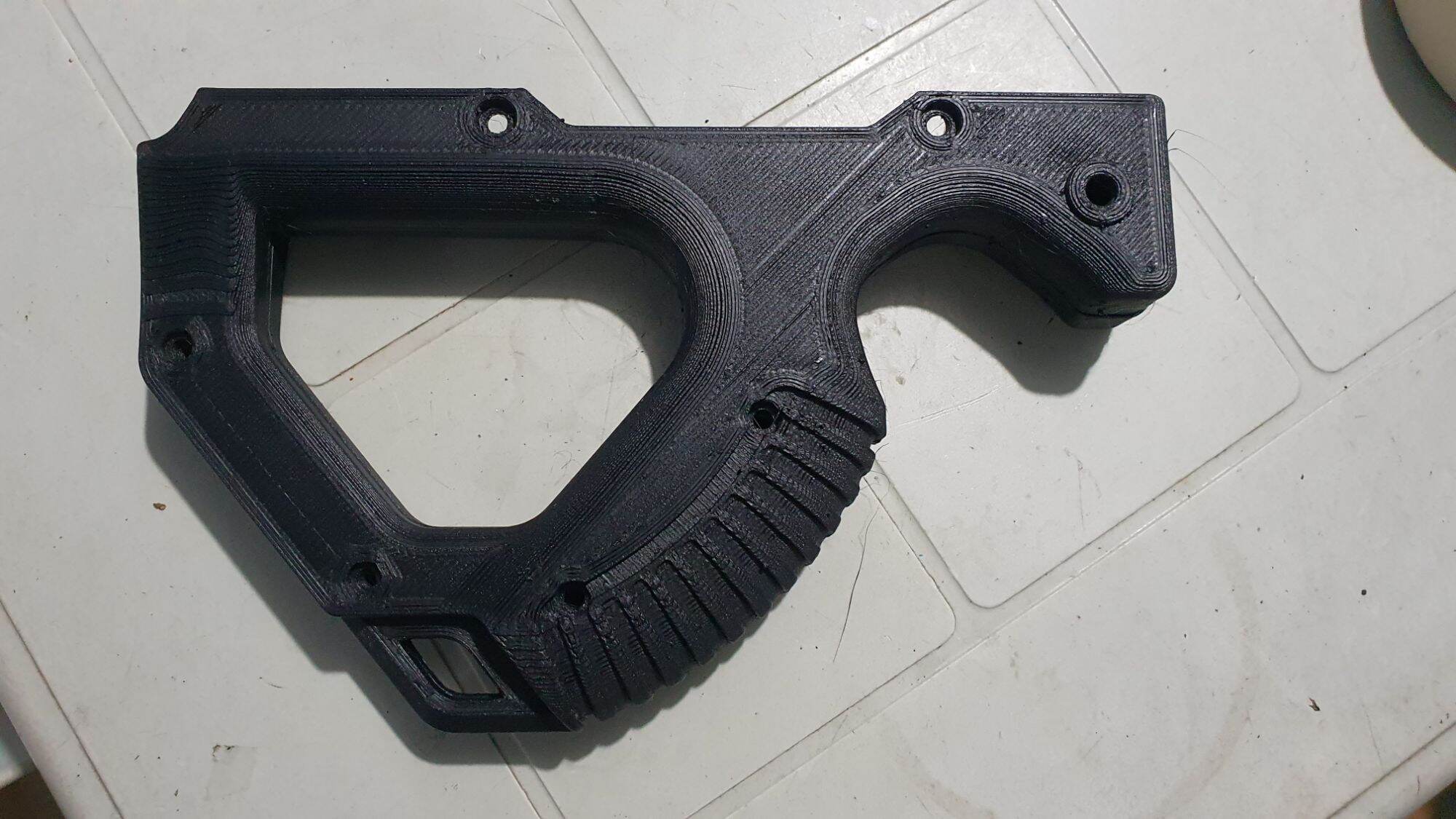 3d printed CQR inspired front grip TOY ONLY!