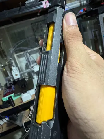 3d printed Hi Capa HiCapa Fixed Outer barrel for SoftAir TOYS