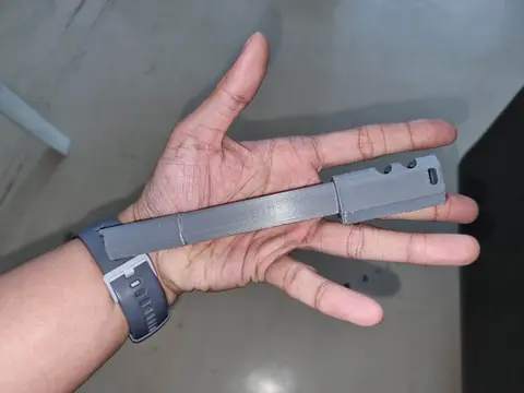3d printed Hi Capa HiCapa Fixed Outer barrel for SoftAir TOYS