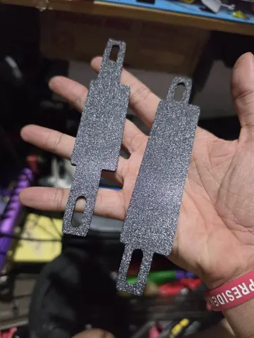 3d Printed Motorcycle Plate badge for gel blasters players
