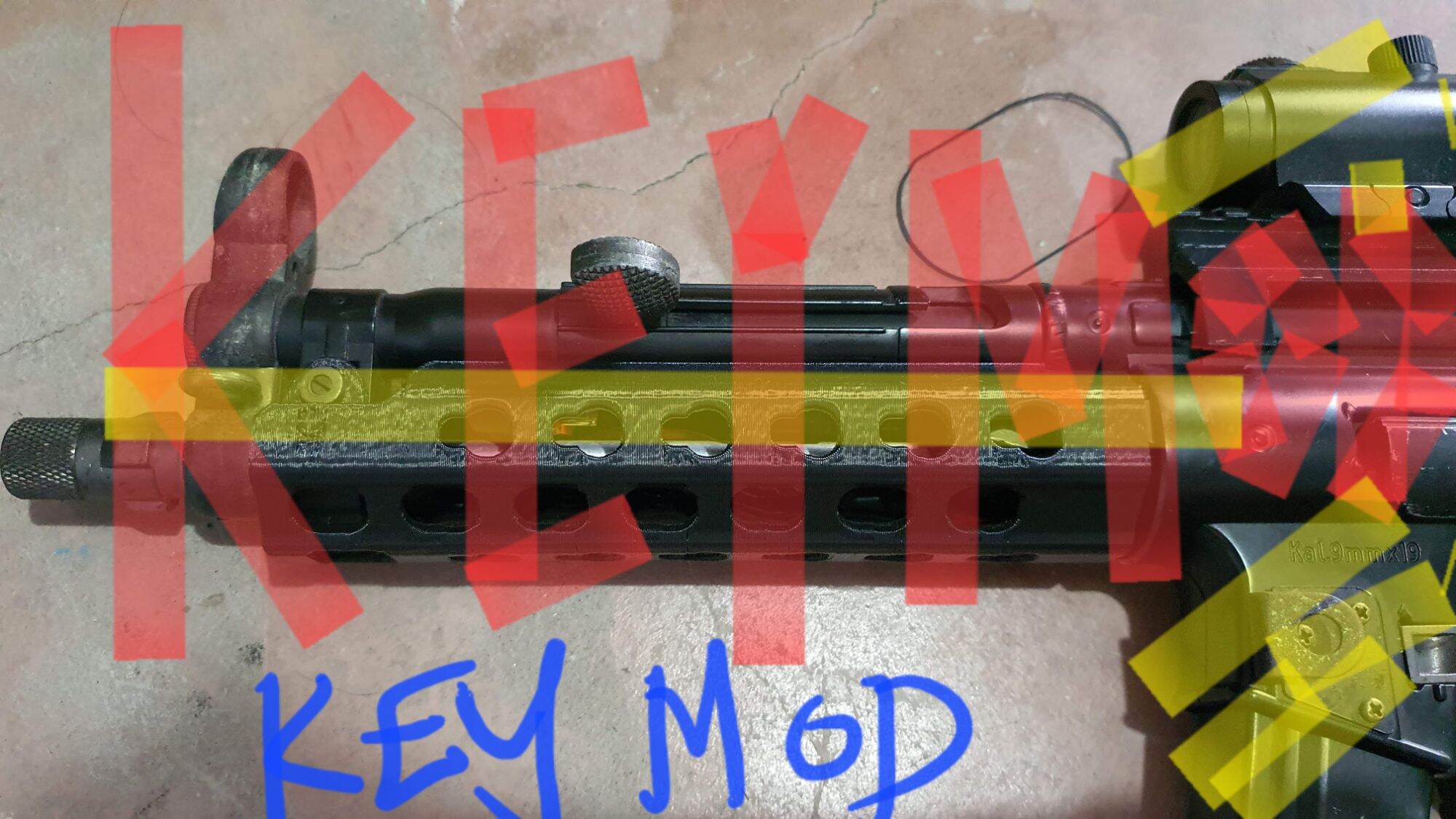 3d printed MP5 handzGuardz for SoftAir TM / JG or Cyma Mp5z Gel Blaster TOY