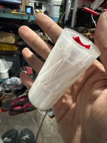 3d printed PLASTIC Suppress0r SUPP / SLNCR for soft air TOYS
