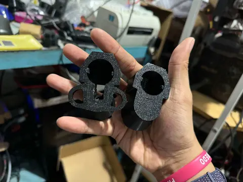 Jomarx 3D printed angled drop stock adapter for WD PDX gel Blaster TOYS