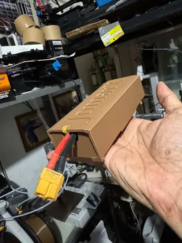 Jomarx big battery storage box rails for gel blasters TOYS ONLY!