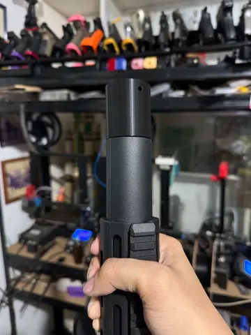 JomarX's 3d printed PLASTIC Honey Badger TOY Gel Blaster Hop up