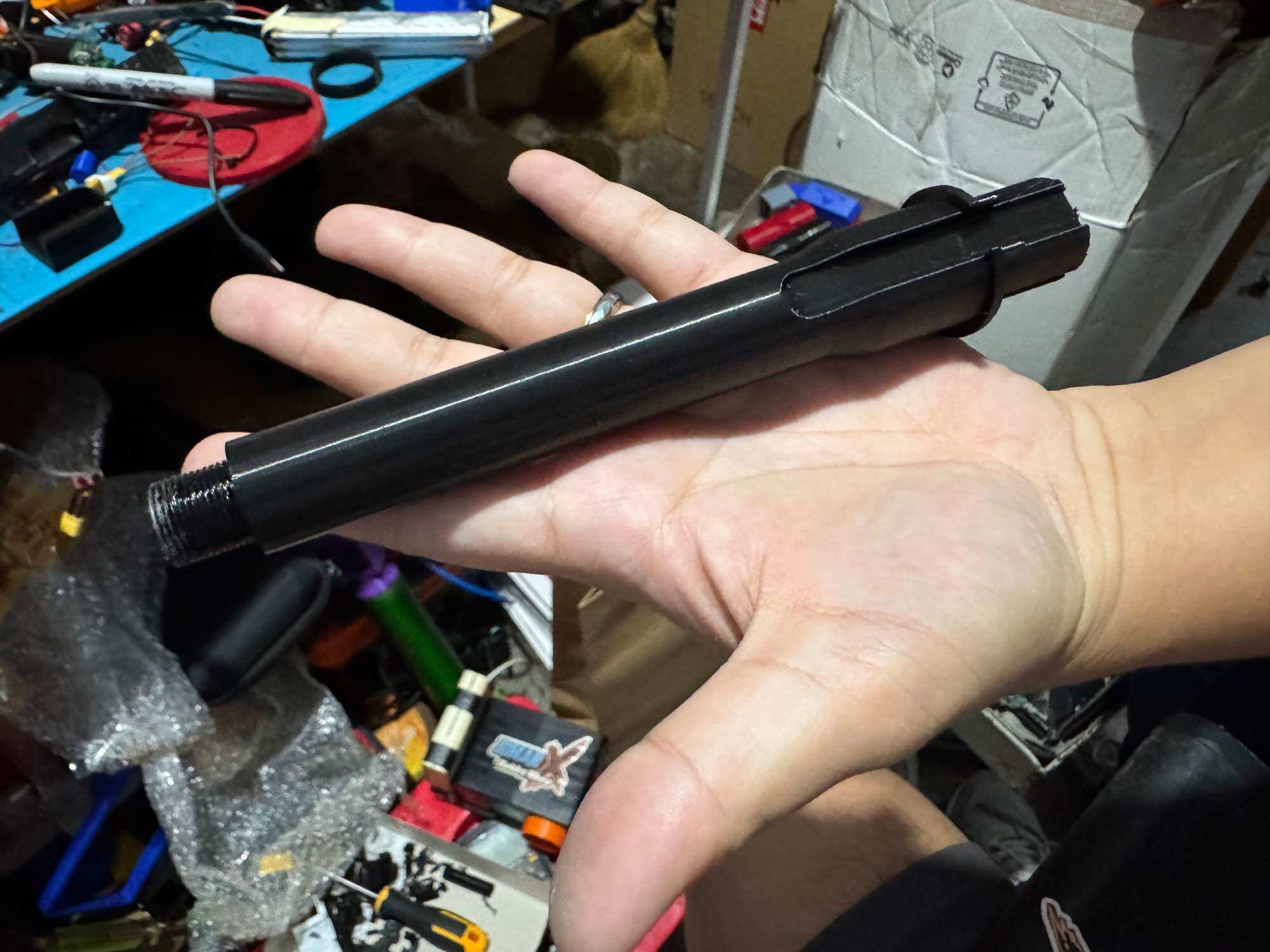 JomarX's 3d printed WD PDX Cyma M+4 outer barrels Gel blasters toys only