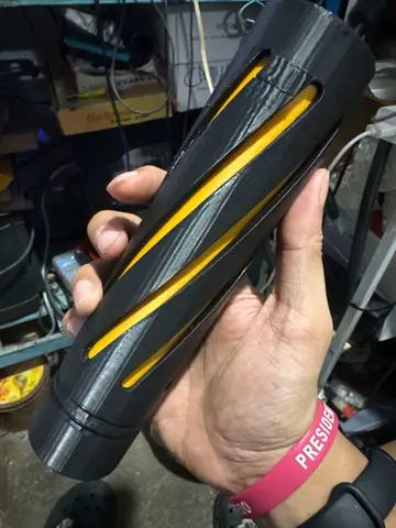JomarX WD PDX 3d printed custom twist handguards for gel blasters toy